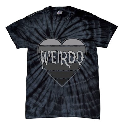 Punk Dark Emo Funny Goth Heavy Rock Music Weirdo Tie-Dye T-Shirt