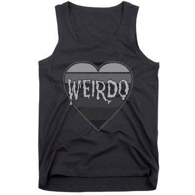 Punk Dark Emo Funny Goth Heavy Rock Music Weirdo Tank Top