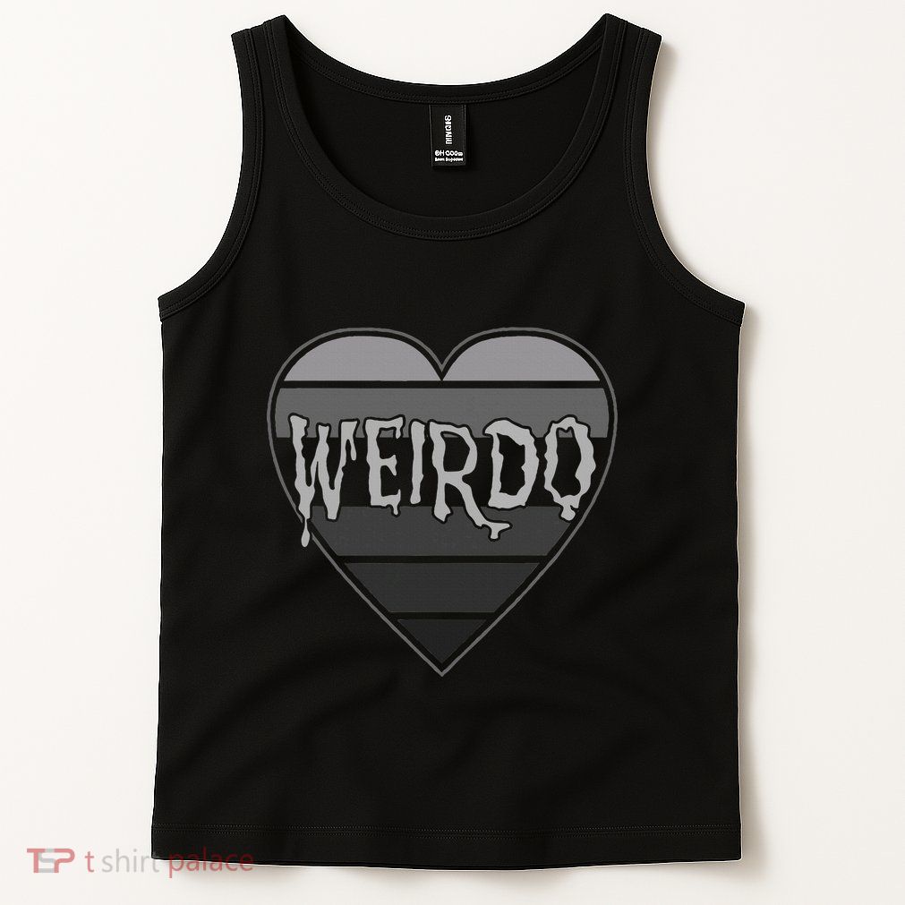 Punk Dark Emo Funny Goth Heavy Rock Music Weirdo Tank Top