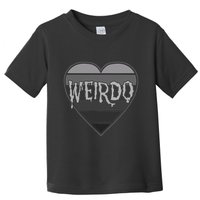 Punk Dark Emo Funny Goth Heavy Rock Music Weirdo Toddler T-Shirt