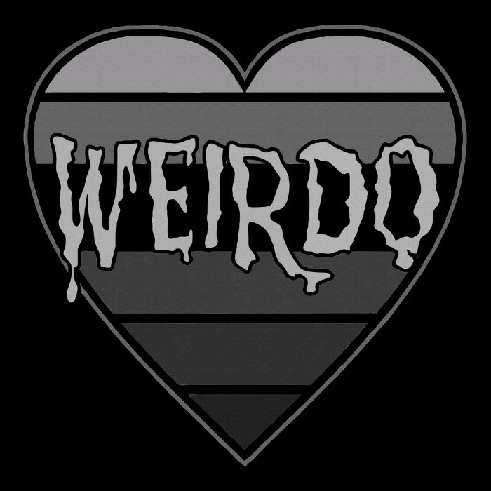 Punk Dark Emo Funny Goth Heavy Rock Music Weirdo Toddler T-Shirt