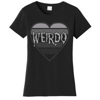 Punk Dark Emo Funny Goth Heavy Rock Music Weirdo Women's T-Shirt