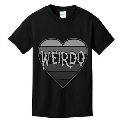Punk Dark Emo Funny Goth Heavy Rock Music Weirdo Kids T-Shirt