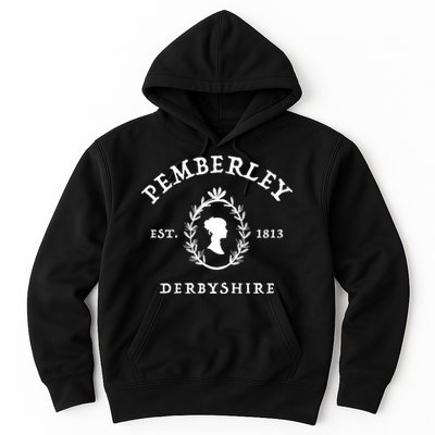 Pemberley Derbyshire Est 1813 Pride And Prejudice Jane Austen Hoodie