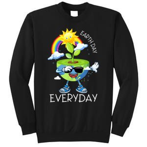 Planet Dabbing Earth Day Everyday Sweatshirt