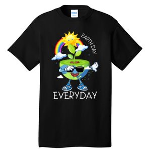 Planet Dabbing Earth Day Everyday Tall T-Shirt