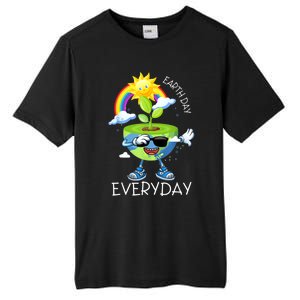 Planet Dabbing Earth Day Everyday Tall Fusion ChromaSoft Performance T-Shirt