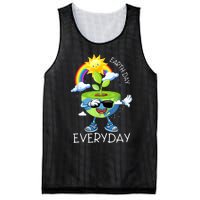 Planet Dabbing Earth Day Everyday Mesh Reversible Basketball Jersey Tank