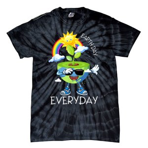 Planet Dabbing Earth Day Everyday Tie-Dye T-Shirt