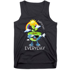 Planet Dabbing Earth Day Everyday Tank Top