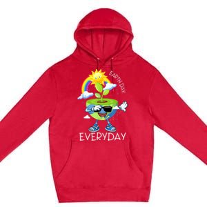 Planet Dabbing Earth Day Everyday Premium Pullover Hoodie