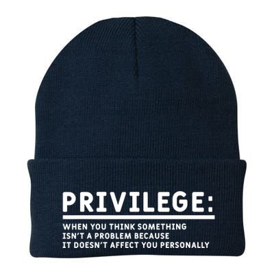 Privilege Definition Equality And Civil Rights Supporter Beanie