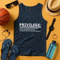 Privilege Definition Equality And Civil Rights Supporter Tank Top