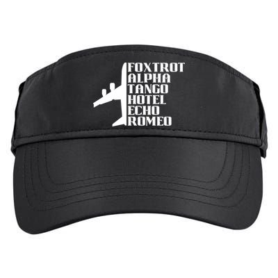 Pilot Dad Father Aviation Captain Phonetics Fathers Day Cool Gift Adult Drive Performance Visor