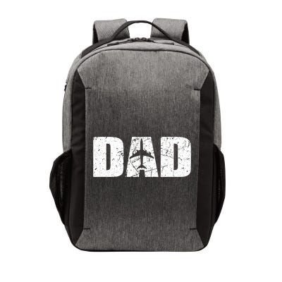 Pilot Dad Fathers Day Irplane And Aviation Lover Gift Vector Backpack