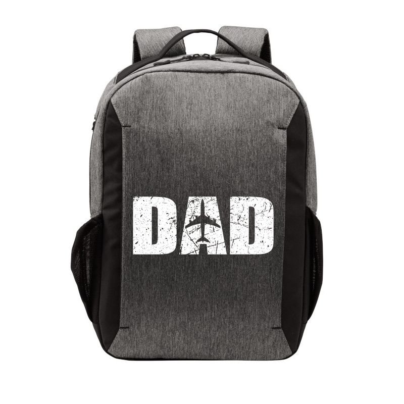 Pilot Dad Fathers Day Irplane And Aviation Lover Gift Vector Backpack