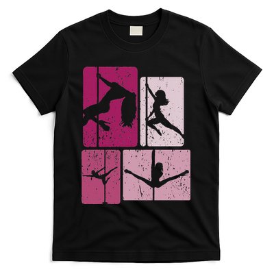 Pole Dancing Funny Poledance Fitness Dance Enthusiast Outfit T-Shirt