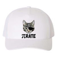 Pi Day Funny Cat Pirate Yupoong Adult 5-Panel Trucker Hat