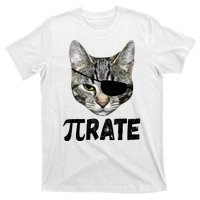 Pi Day Funny Cat Pirate T-Shirt