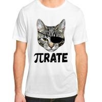 Pi Day Funny Cat Pirate Adult ChromaSoft Performance T-Shirt