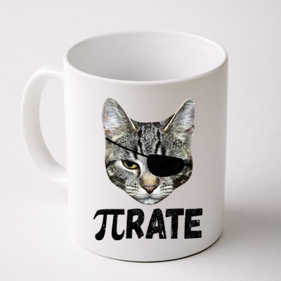 Pi Day Funny Cat Pirate Mug