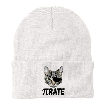 Pi Day Funny Cat Pirate Beanie