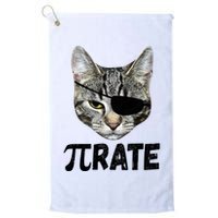 Pi Day Funny Cat Pirate Golf Towel