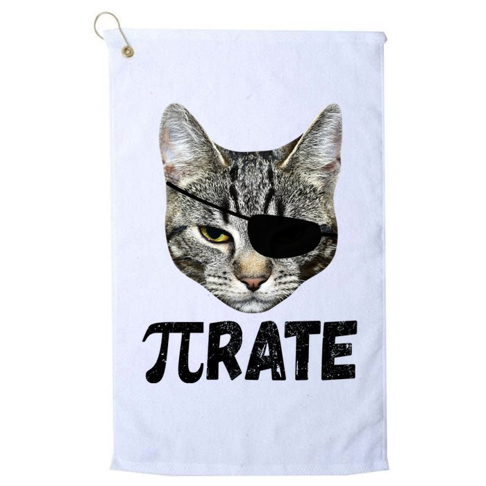 Pi Day Funny Cat Pirate Golf Towel