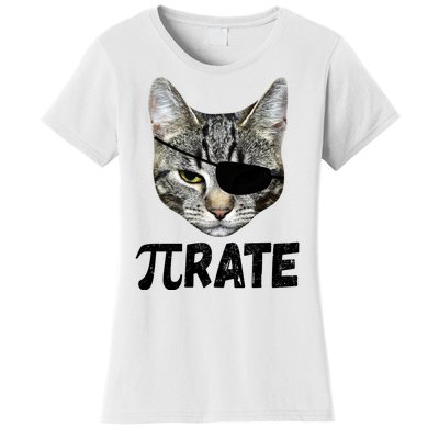 Pi Day Funny Cat Pirate Women's T-Shirt