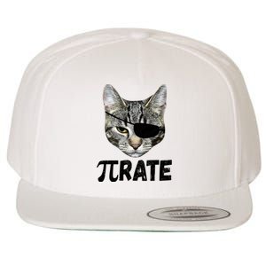 Pi Day Funny Cat Pirate Wool Snapback Cap