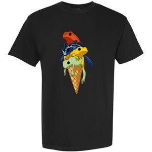 P.O.I.S.O.N Dart Frogs Ice Cream Garment-Dyed Heavyweight T-Shirt