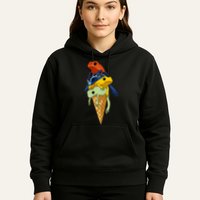 P.O.I.S.O.N Dart Frogs Ice Cream Hoodie