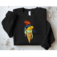 P.O.I.S.O.N Dart Frogs Ice Cream Sweatshirt
