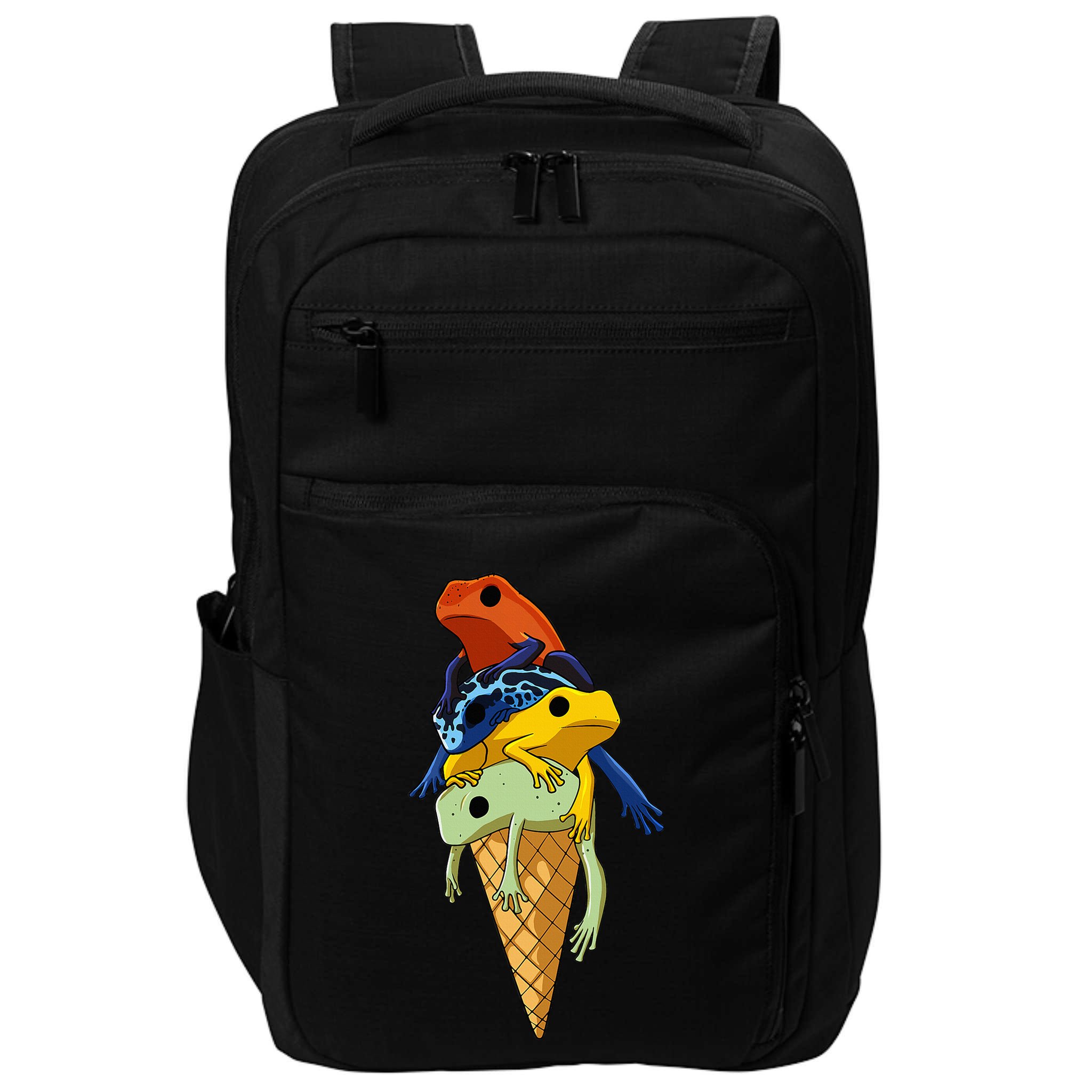 P.O.I.S.O.N Dart Frogs Ice Cream Impact Tech Backpack