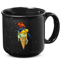 P.O.I.S.O.N Dart Frogs Ice Cream 15oz Campfire Ceramic Mug