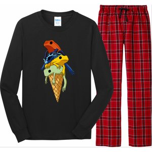 P.O.I.S.O.N Dart Frogs Ice Cream Long Sleeve Pajama Set