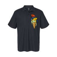 P.O.I.S.O.N Dart Frogs Ice Cream Softstyle Adult Sport Polo