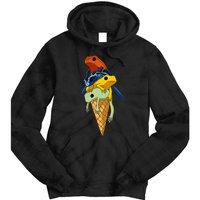 P.O.I.S.O.N Dart Frogs Ice Cream Tie Dye Hoodie