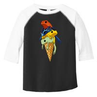 P.O.I.S.O.N Dart Frogs Ice Cream Toddler Fine Jersey T-Shirt