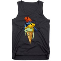 P.O.I.S.O.N Dart Frogs Ice Cream Tank Top