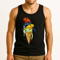 P.O.I.S.O.N Dart Frogs Ice Cream Tank Top