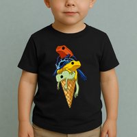P.O.I.S.O.N Dart Frogs Ice Cream Toddler T-Shirt
