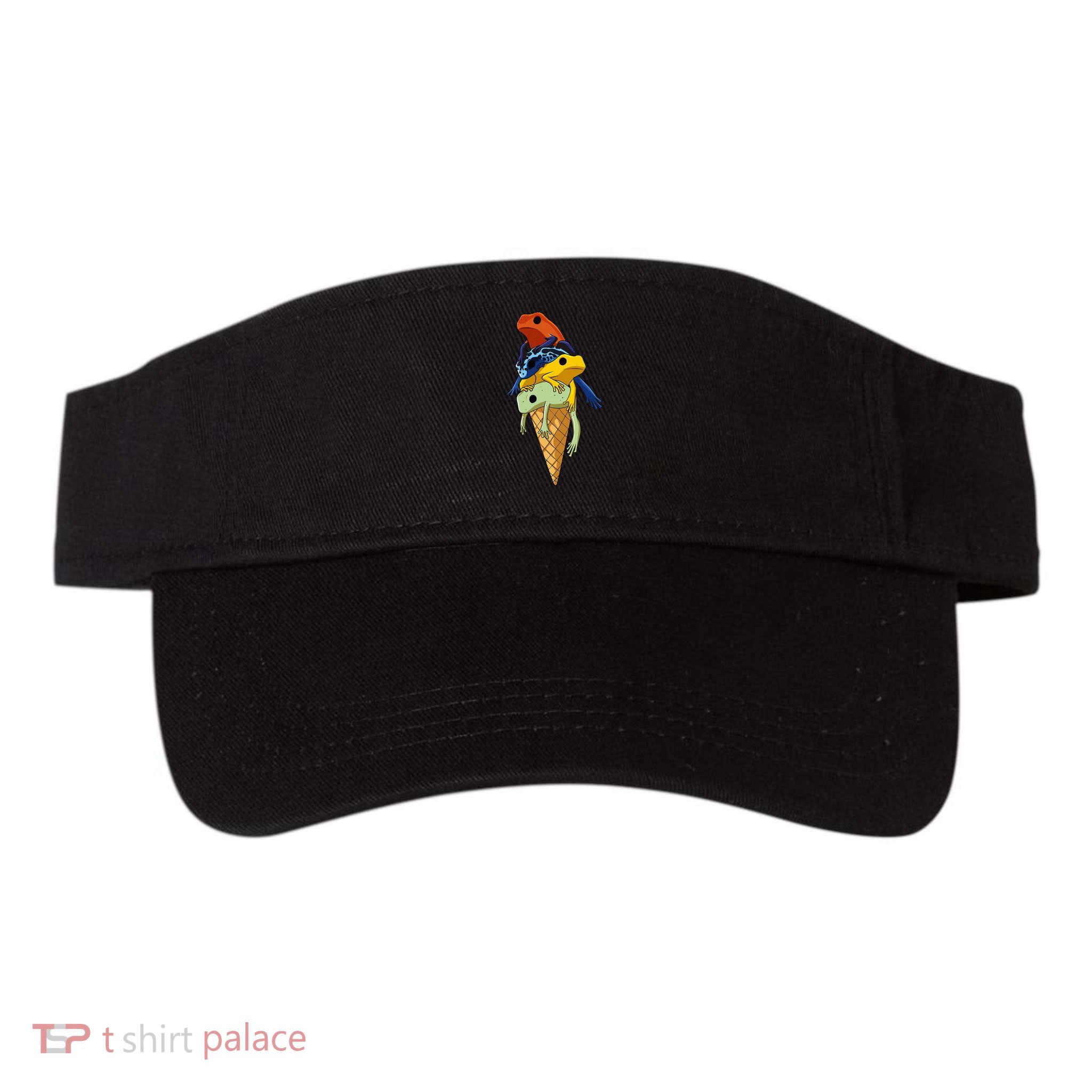 P.O.I.S.O.N Dart Frogs Ice Cream Visor