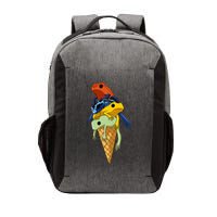 P.O.I.S.O.N Dart Frogs Ice Cream Vector Backpack