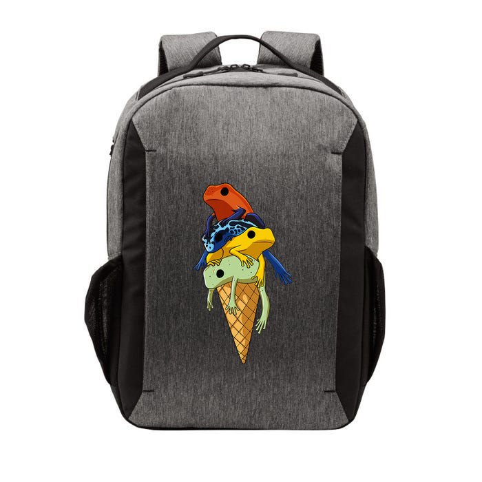 P.O.I.S.O.N Dart Frogs Ice Cream Vector Backpack
