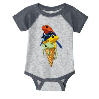 P.O.I.S.O.N Dart Frogs Ice Cream Infant Baby Jersey Bodysuit