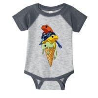 P.O.I.S.O.N Dart Frogs Ice Cream Infant Baby Jersey Bodysuit