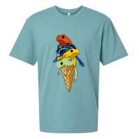 P.O.I.S.O.N Dart Frogs Ice Cream Sueded Cloud Jersey T-Shirt