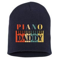 Piano Daddy Fathers Day Classical Music Dad Instrument Short Acrylic Beanie