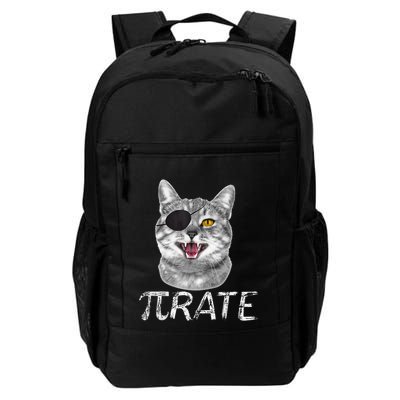 Pi Day Funny Math Science Cat Pirate Backpack